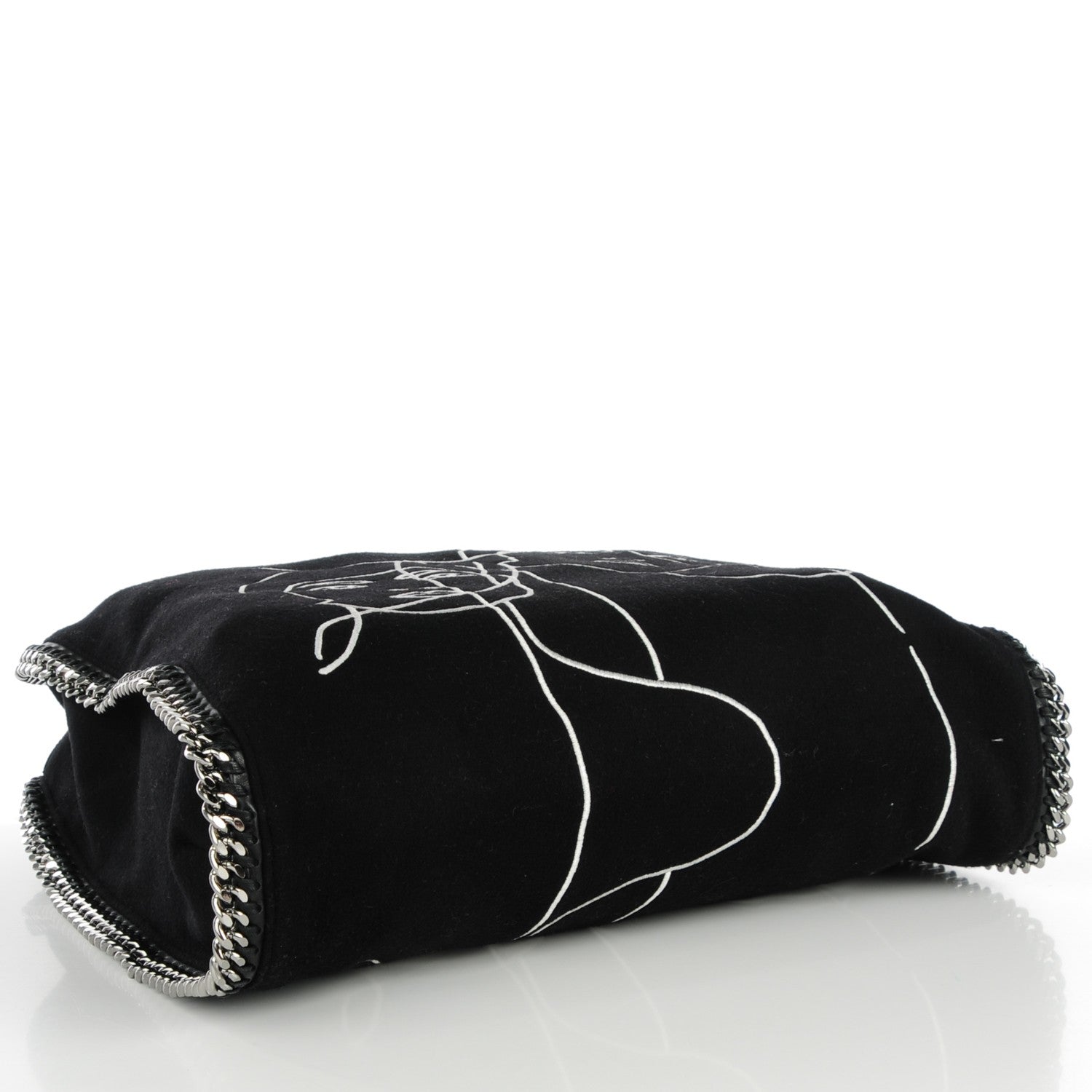 Stella McCartney Faux Suede Large Gary Hume Falabella Black 4 of 9