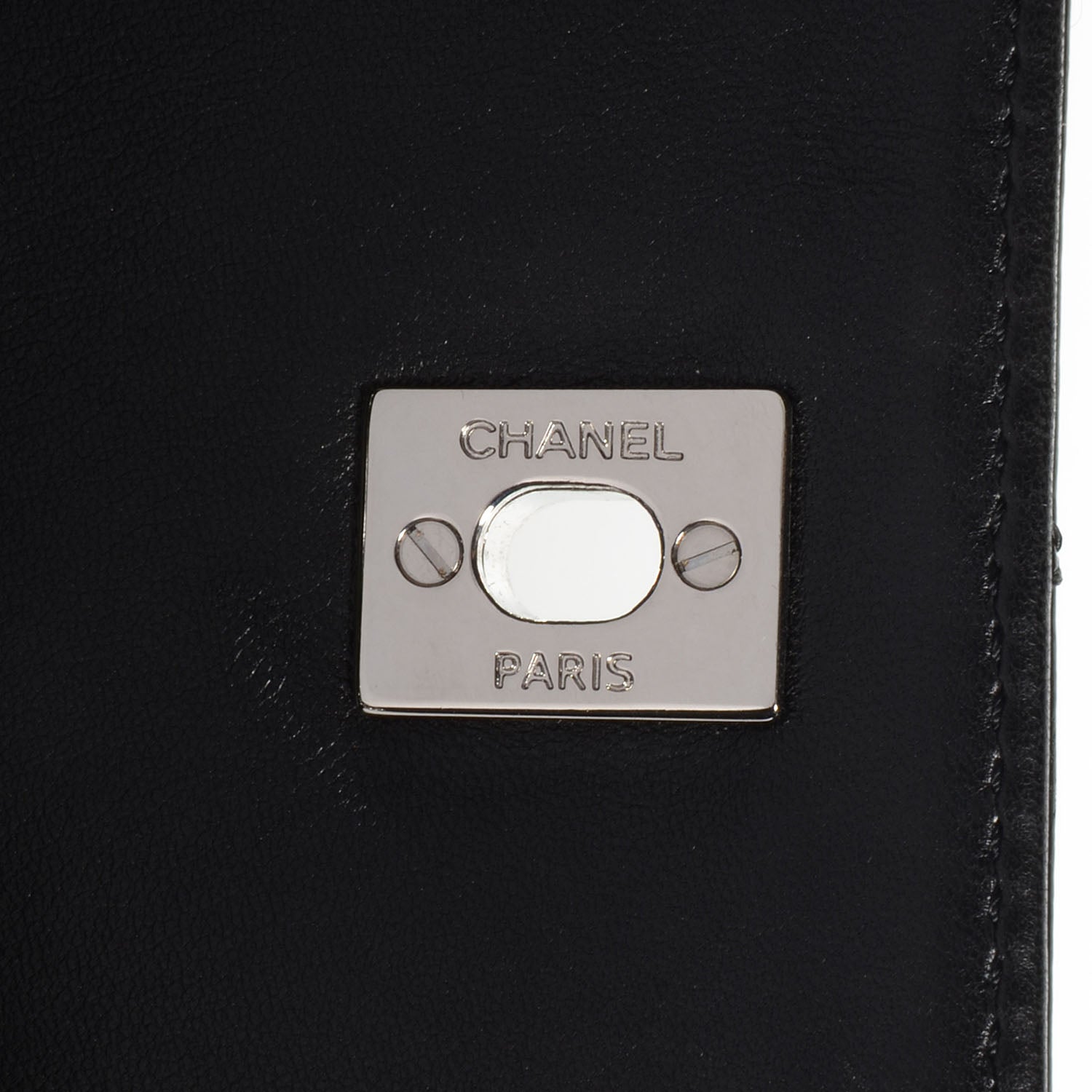 Chanel Vinyl In the Business Flap Black 9 of 9