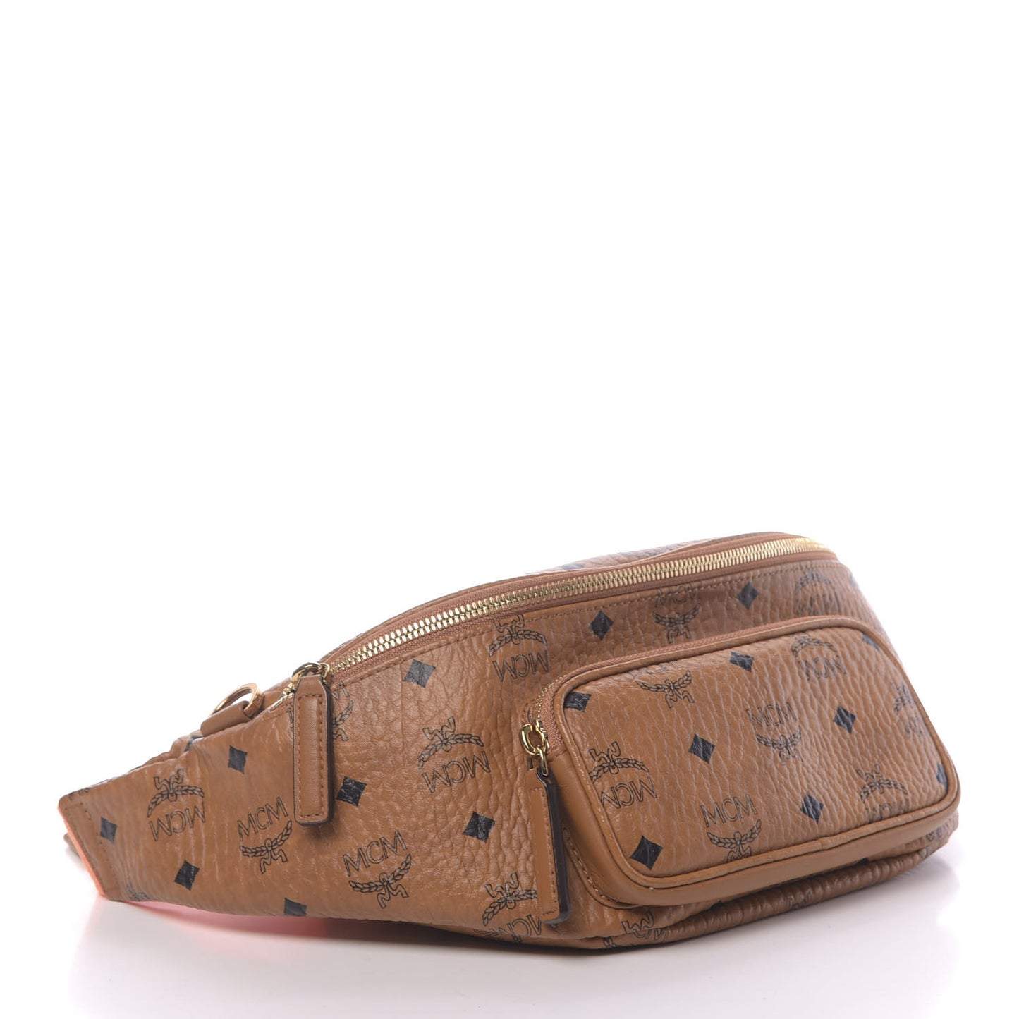 Visetos Medium Belt Bag Cognac