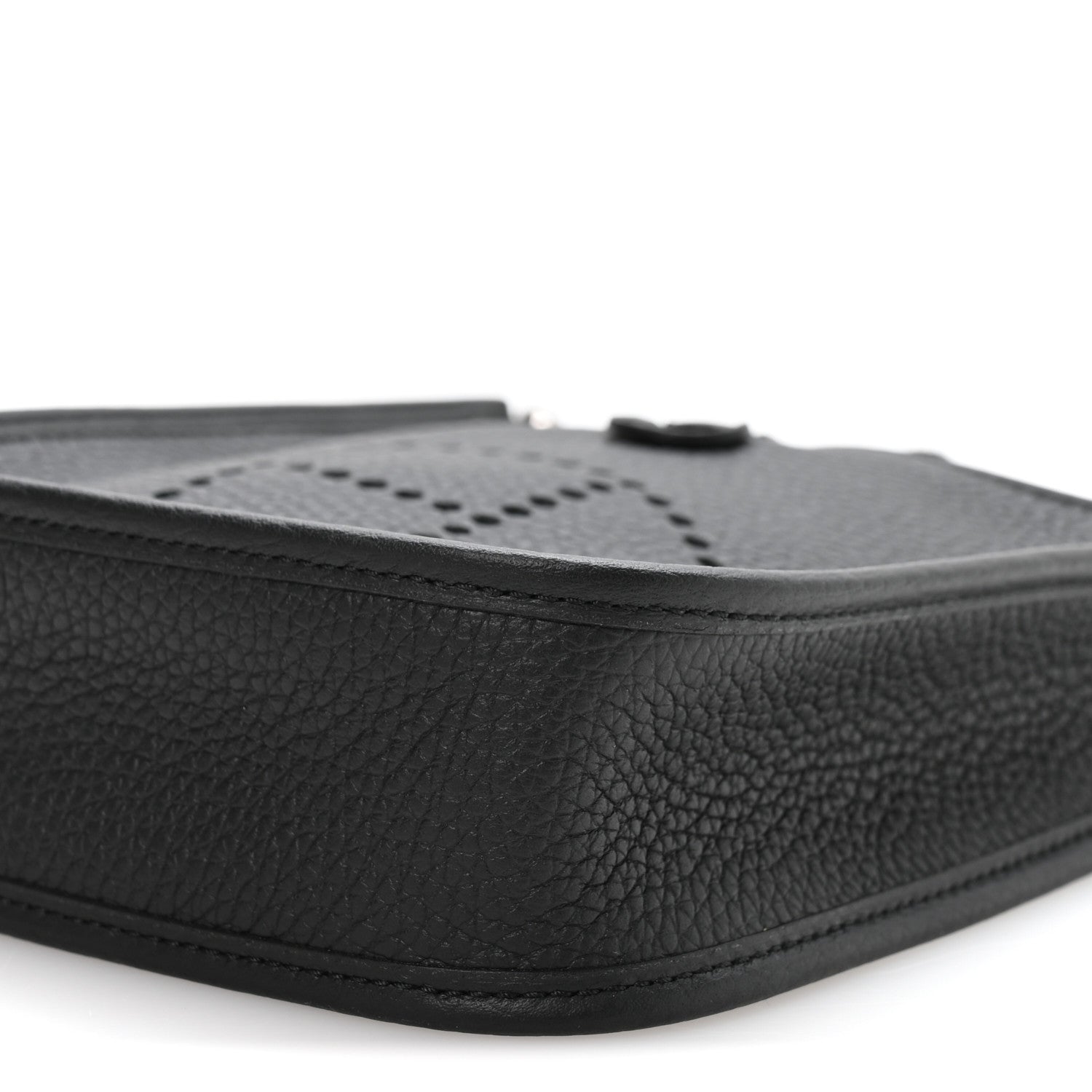 Hermes Taurillon Clemence Evelyne TPM Black 9 of 10