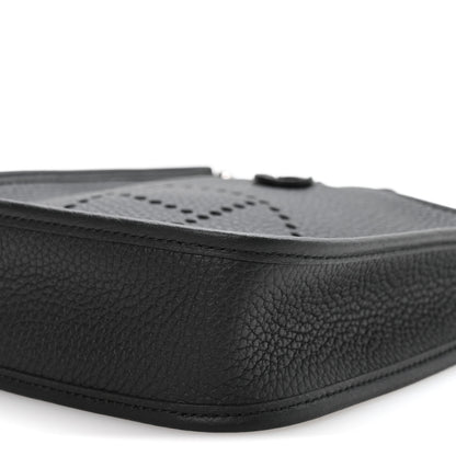 Hermes Taurillon Clemence Evelyne TPM Black 9 of 10