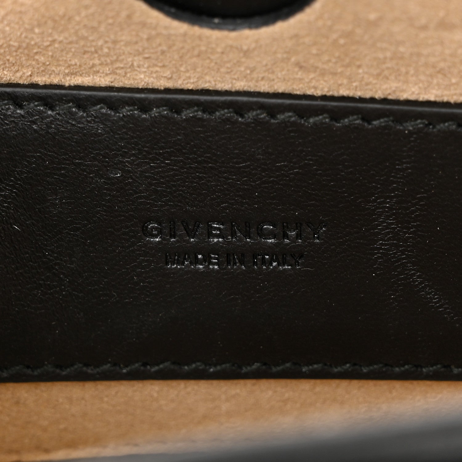 Givenchy Goatskin Quilted GV3 Mini Pocket Convertible Bag Black 6 of 10