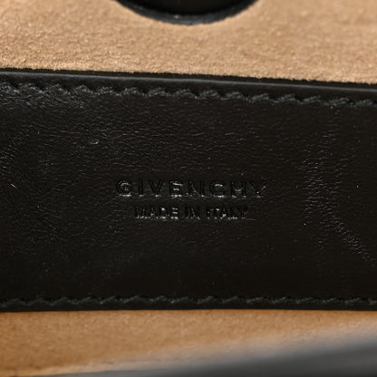 Givenchy Goatskin Quilted GV3 Mini Pocket Convertible Bag Black 6 of 10