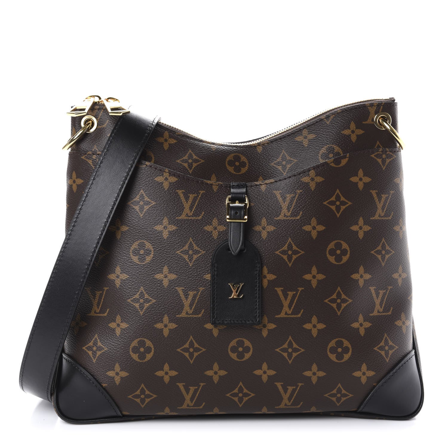 Louis Vuitton Monogram Odeon MM Black 1 of 10