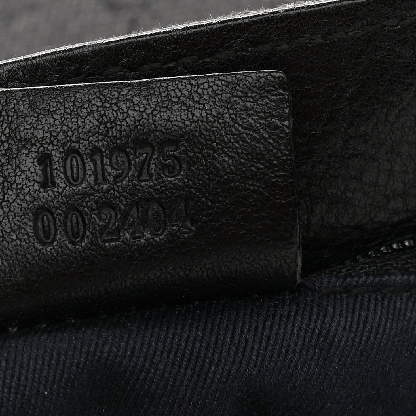 Monogram Canvas Horsebit Drawstring Hobo Dark Brown