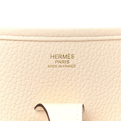 Hermes Taurillon Clemence Evelyne III PM Nata 6 of 9