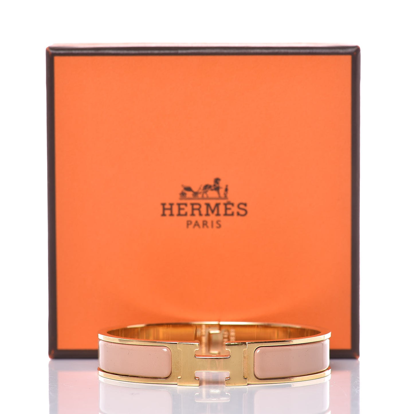 Enamel Narrow Clic Clac H Bracelet GM Make Up