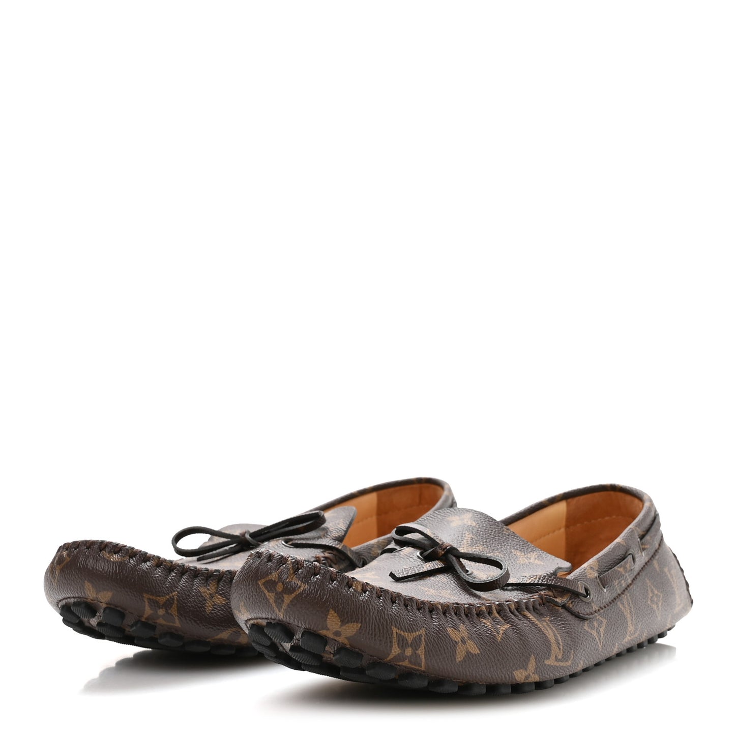 Monogram Mens Arizona Car Shoe Moccasin Loafers 12