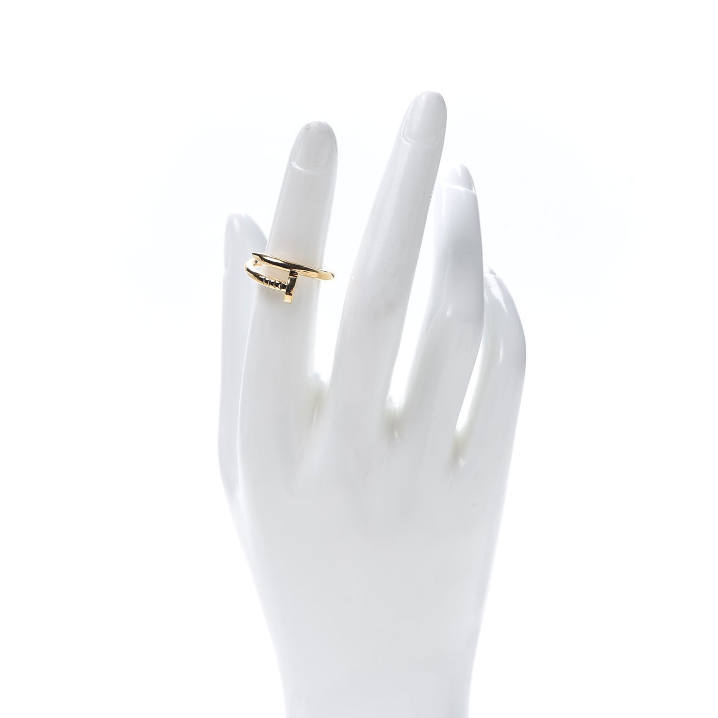 18K Yellow Gold Juste Un Clou Ring 53 6.25