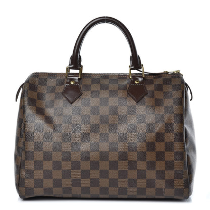 Louis Vuitton Damier Ebene Speedy 30 1 of 8
