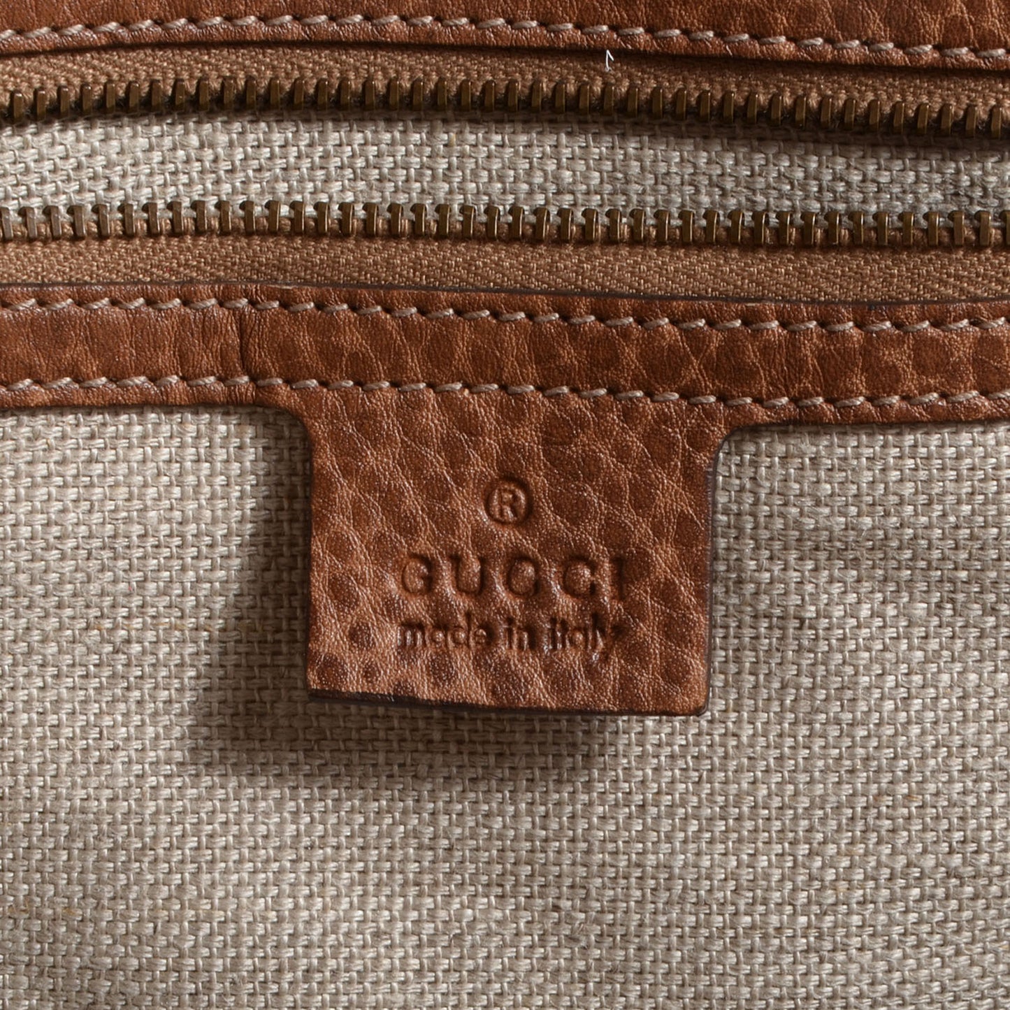 Straw Medium Pelham Shoulder Bag Brown