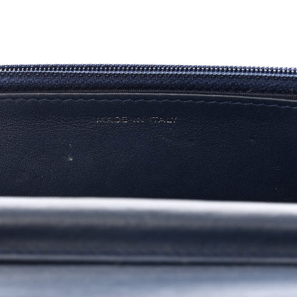 Chanel Caviar Quilted Boy Wallet On Chain WOC Navy 6 of 15