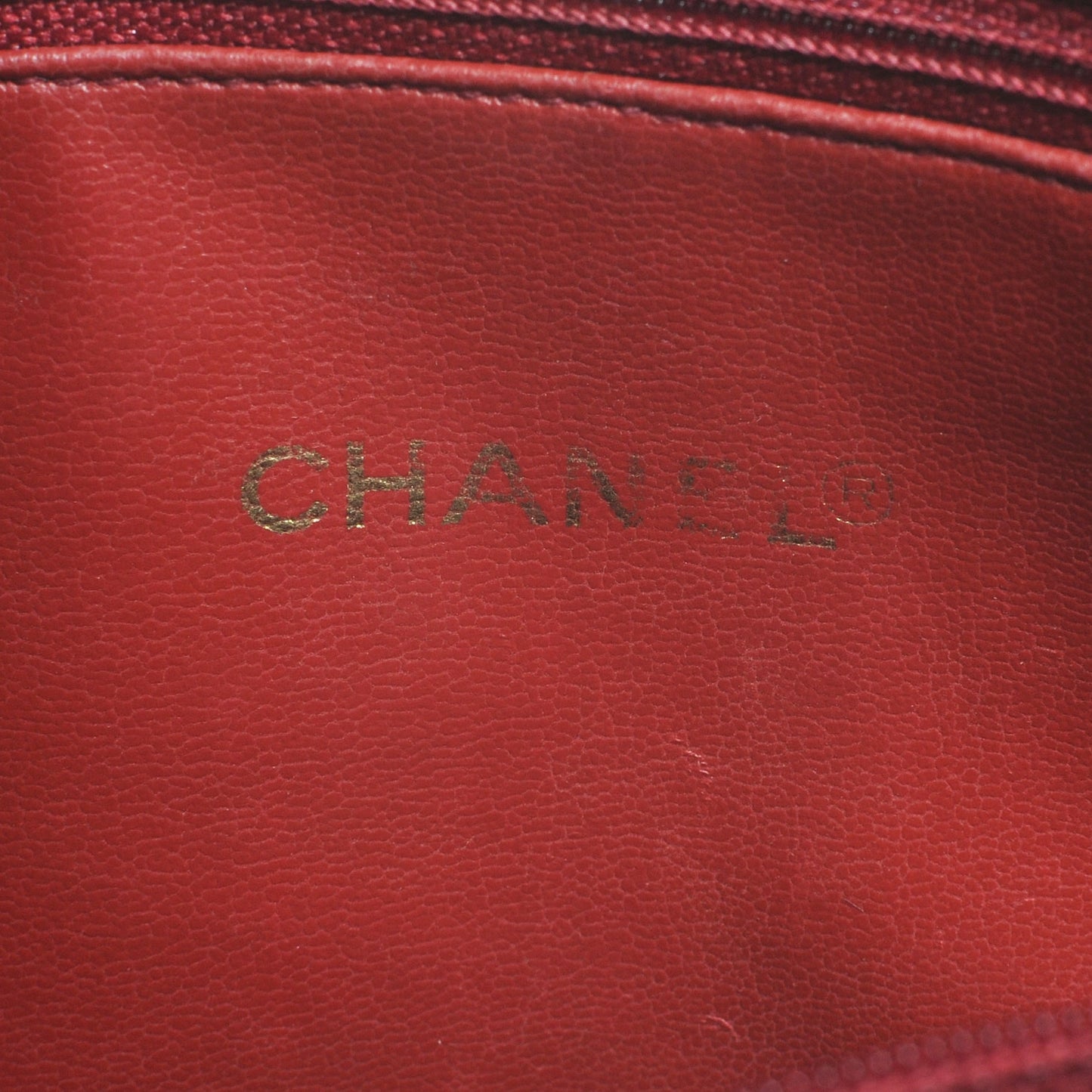 Caviar Shoulder Bag Red