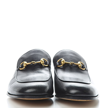 Gucci Goatskin Mens Horsebit Loafers 10.5 Black 2 of 9