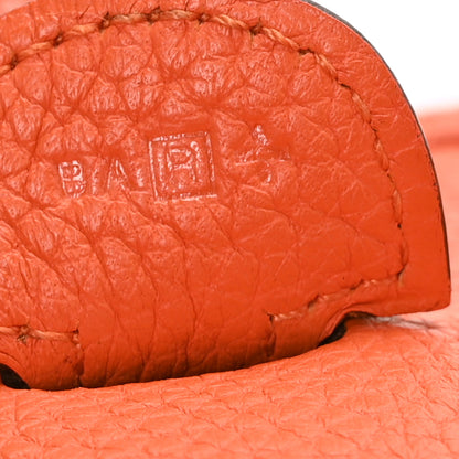 Hermes Taurillon Clemence Evelyne III PM Orange 7 of 9