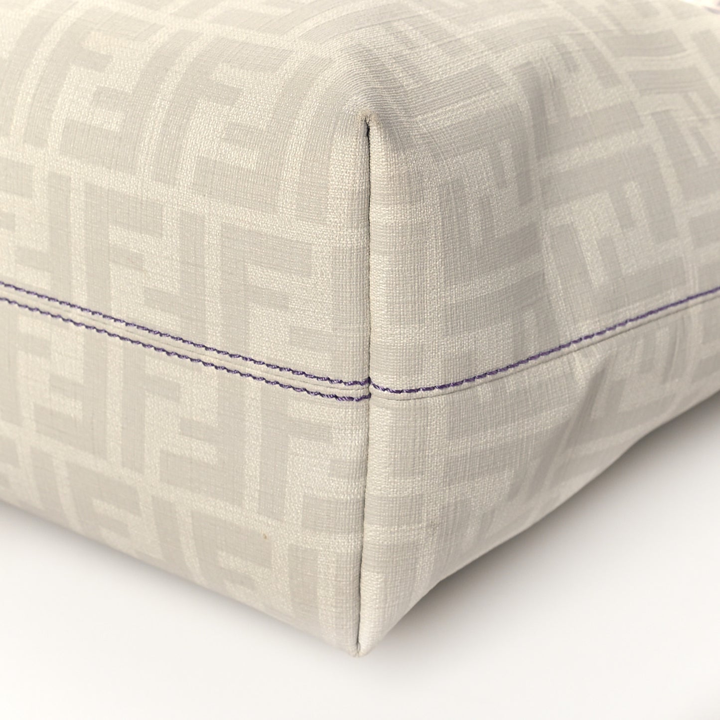Zucca Spalmati Small Roll Tote White