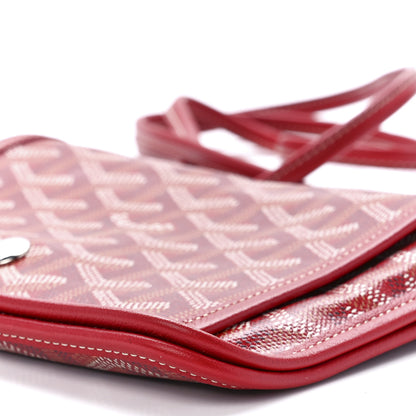 Goyard Goyardine Plumet Wallet Clutch Red 10 of 10