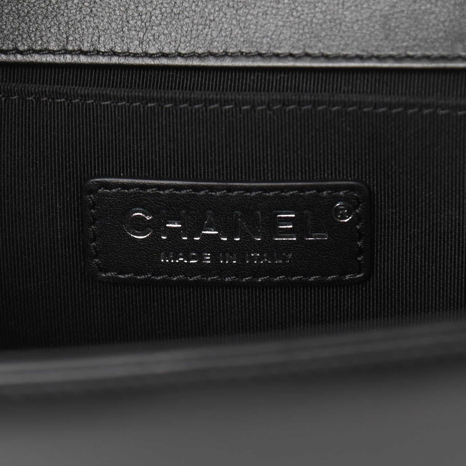 Chanel Caviar Quilted Medium Boy Flap Black 6 of 10