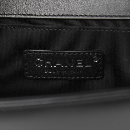 Chanel Caviar Quilted Medium Boy Flap Black 6 of 10