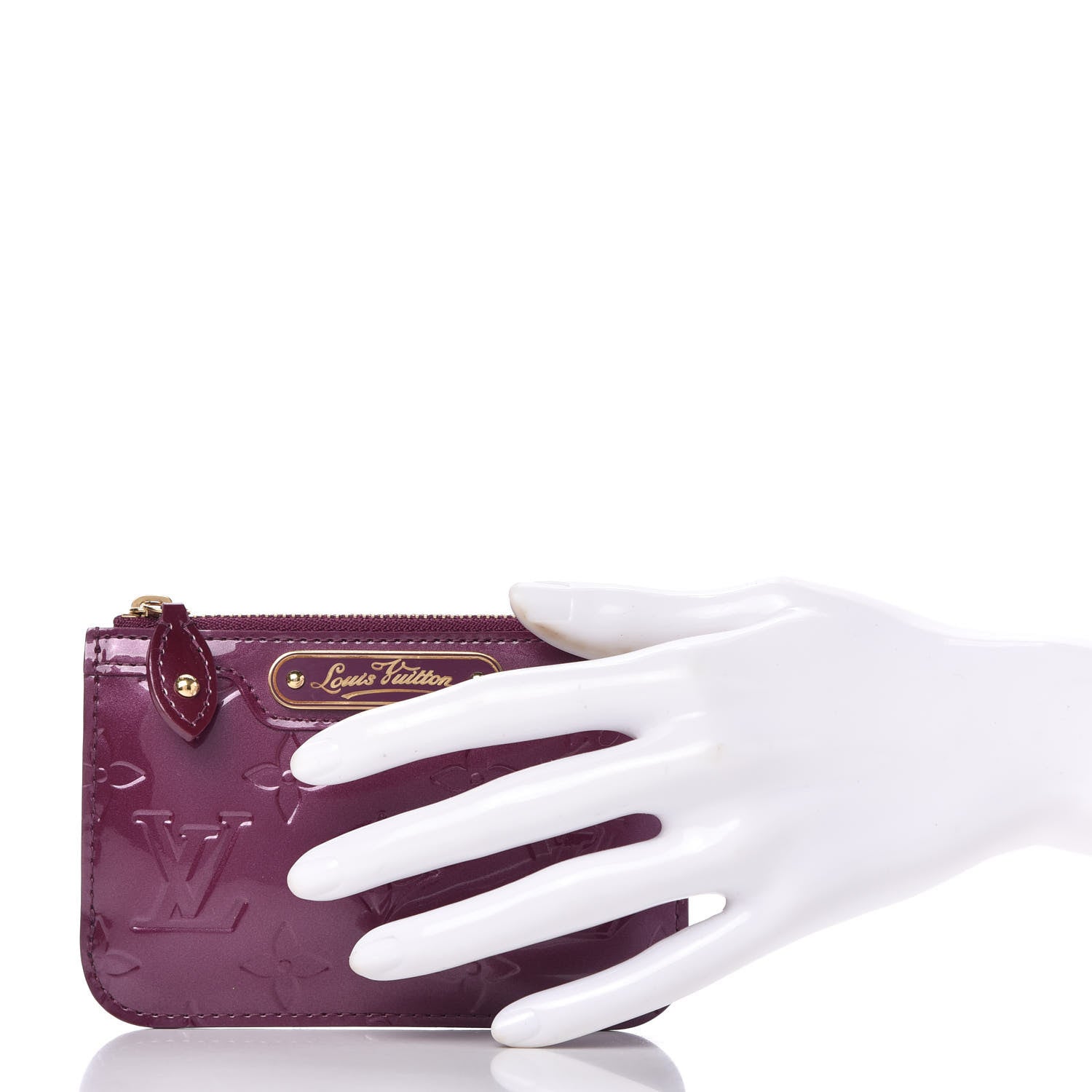 Louis Vuitton Vernis Key Pouch Amethyste 2 of 7