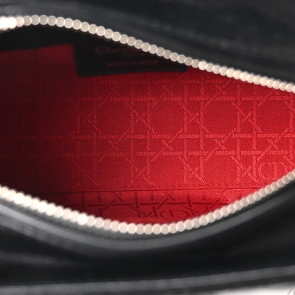 Christian Dior Lambskin Cannage Medium Lady Dior Black 5 of 10