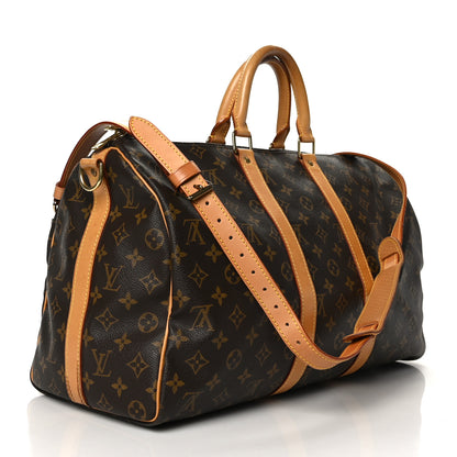 Louis Vuitton Monogram Keepall Bandouliere 45 3 of 13