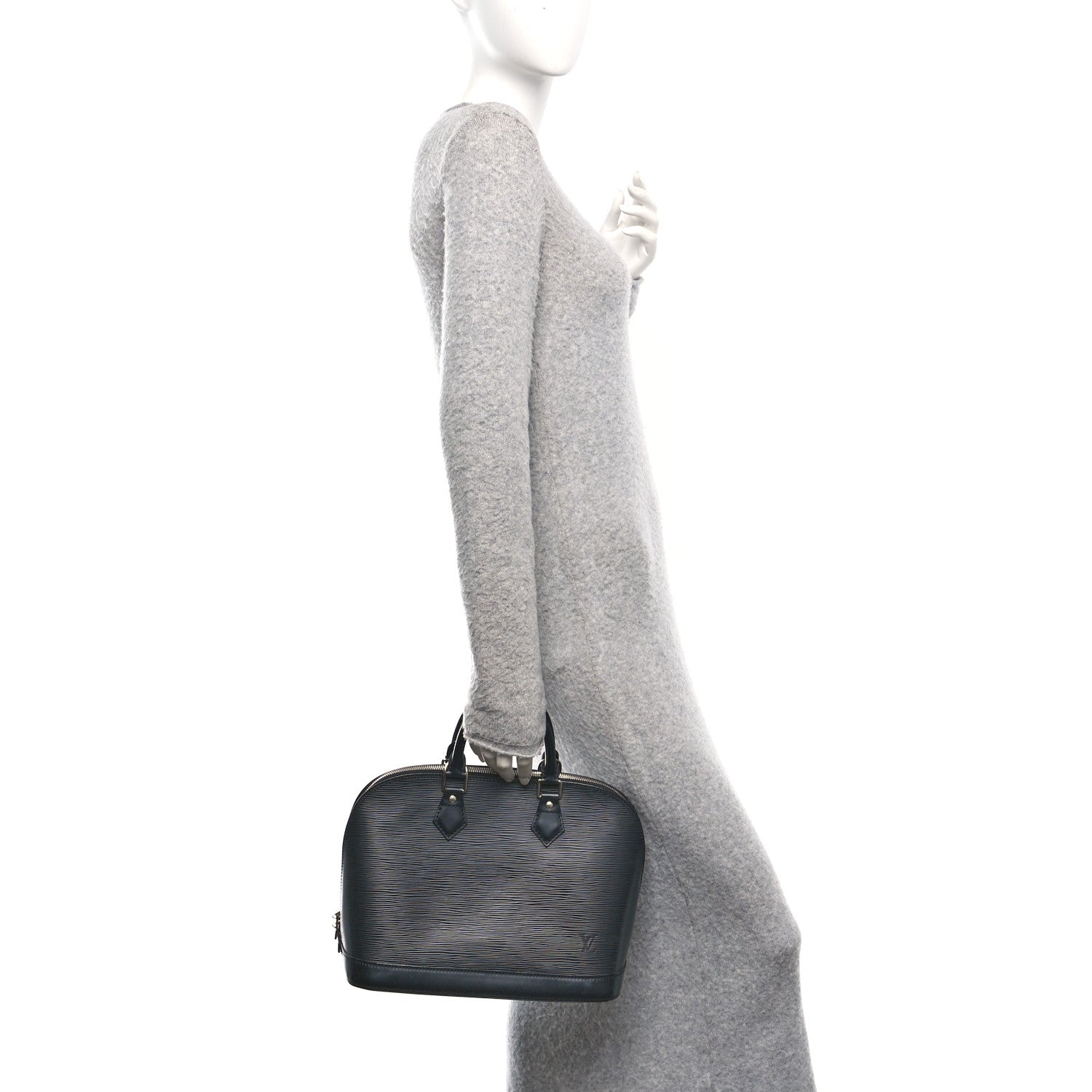 Louis Vuitton Epi Alma PM Black 2 of 11