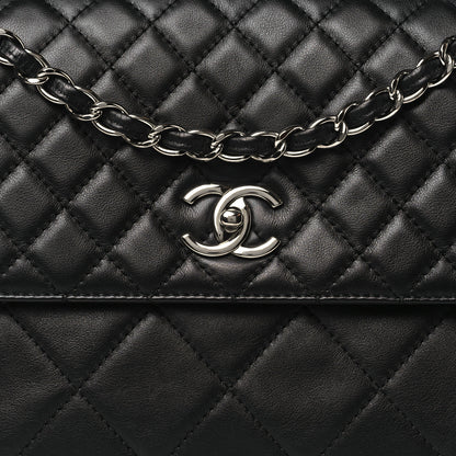 Chanel Calfskin Quilted In The Business Flap Bag Black 8 of 11