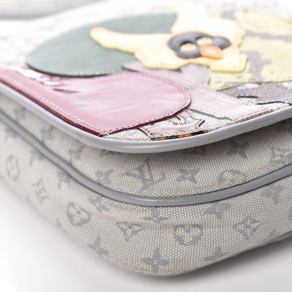 Louis Vuitton Mini Monogram Patchwork Conte De Fees Musette Grey 18 of 25