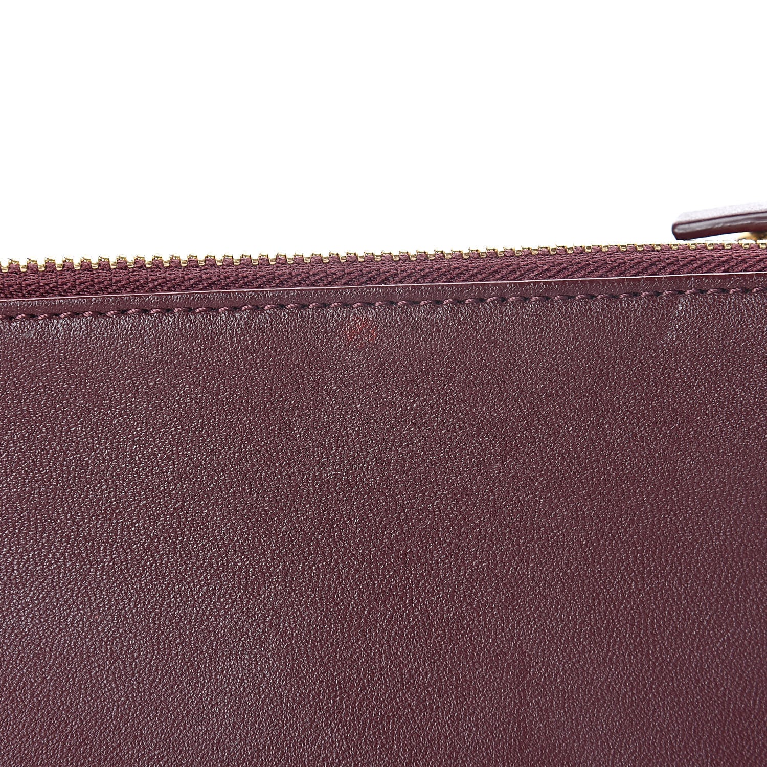 Celine Lambskin Small Trio Crossbody Bag Burgundy 13 of 18