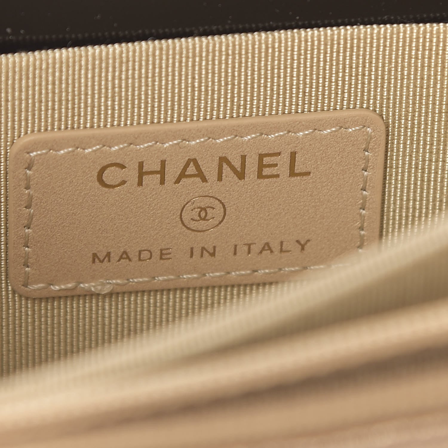 Chanel Metallic Lambskin Quilted Mini Wallet On Chain WOC Gold 8 of 11