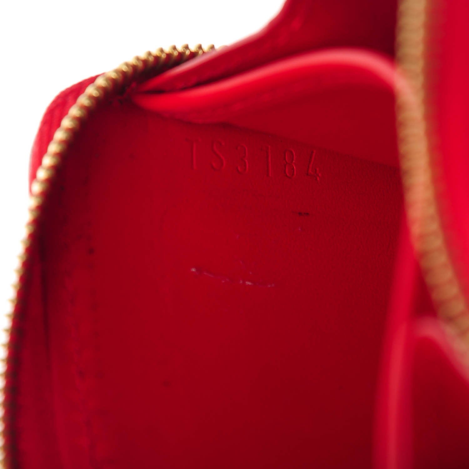 Louis Vuitton Vernis Zippy Coin Purse Cherry 7 of 7