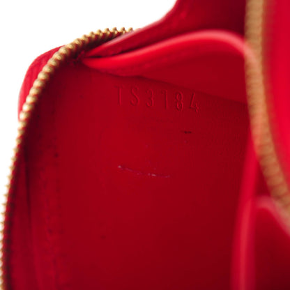 Louis Vuitton Vernis Zippy Coin Purse Cherry 7 of 7