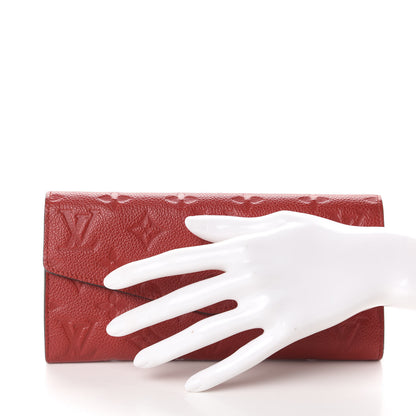 Louis Vuitton Empreinte Curieuse Wallet Cherry 2 of 9