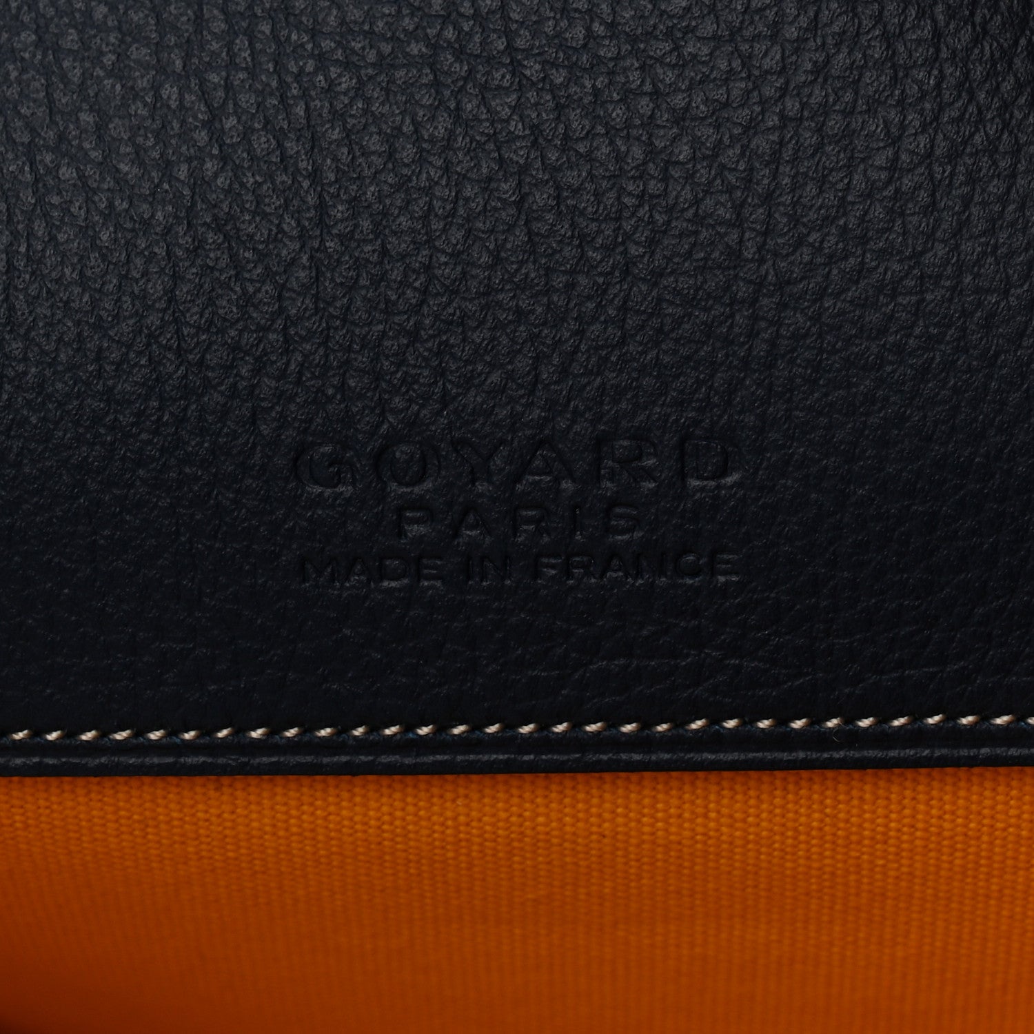 Goyard Goyardine Senat Pochette MM Navy 6 of 6