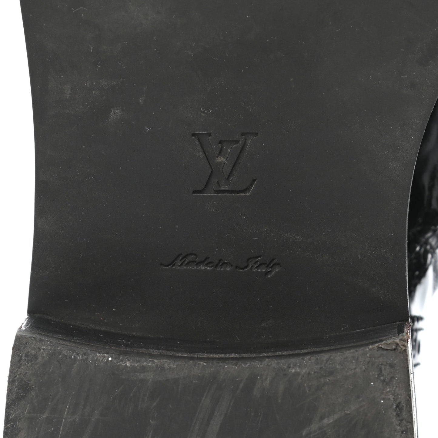 Glazed Calfskin Midtown Ankle Boots 37 Black