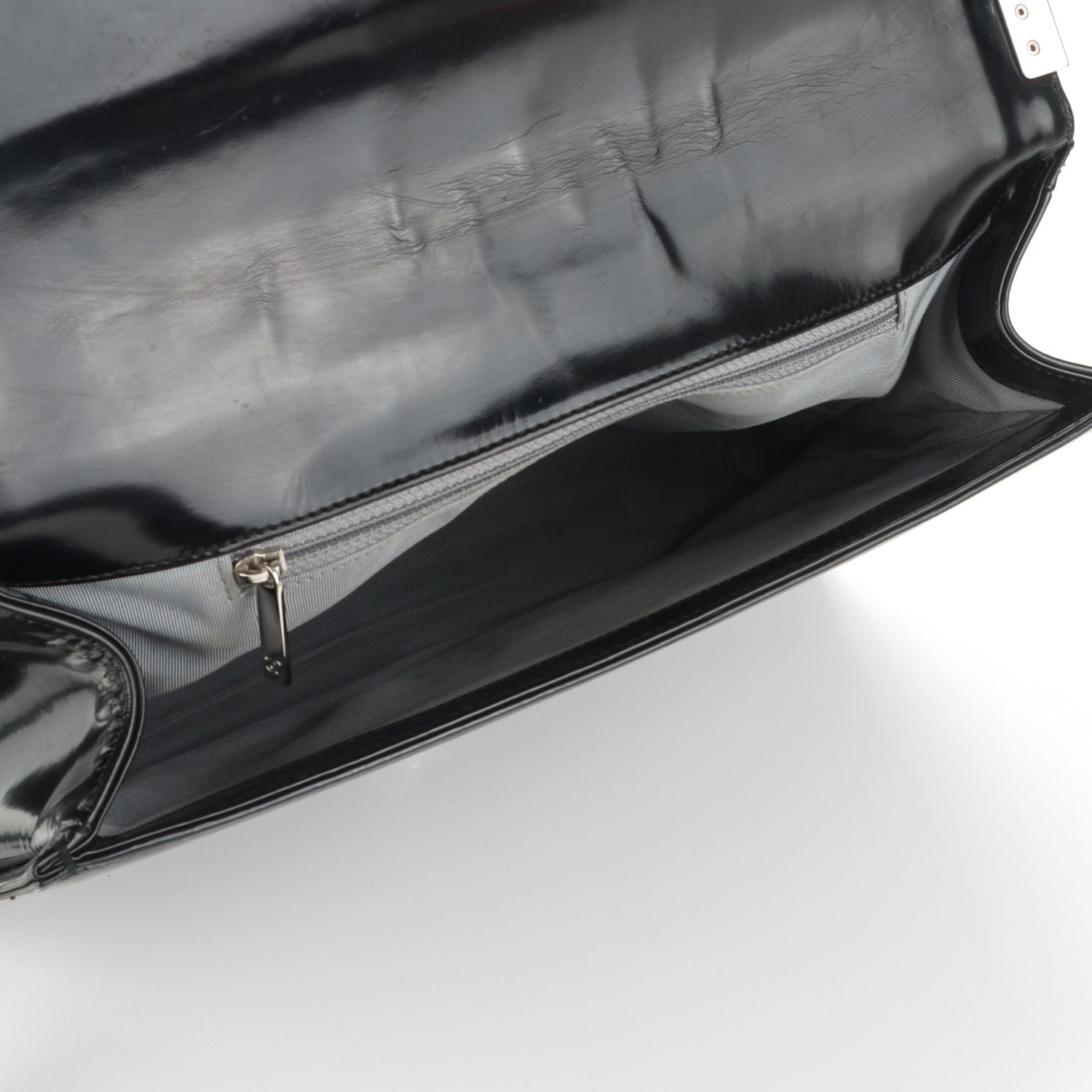Chanel Glazed Calfskin Large Boy Flap Black 5 of 7