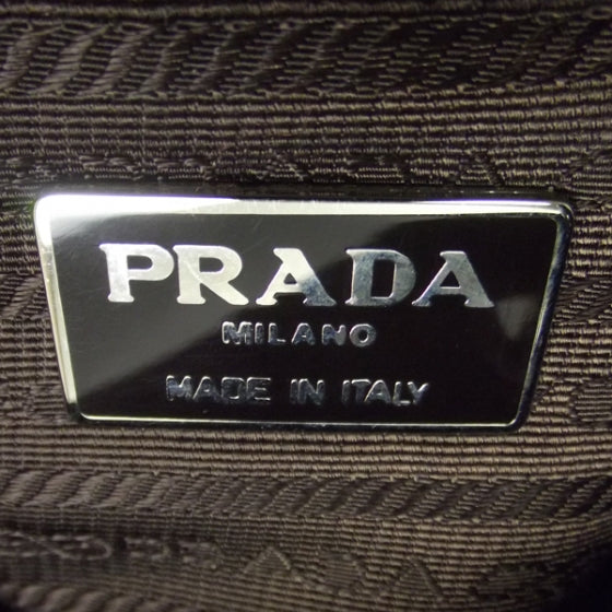 Prada Leather Backpack Hunter Green 8 of 10