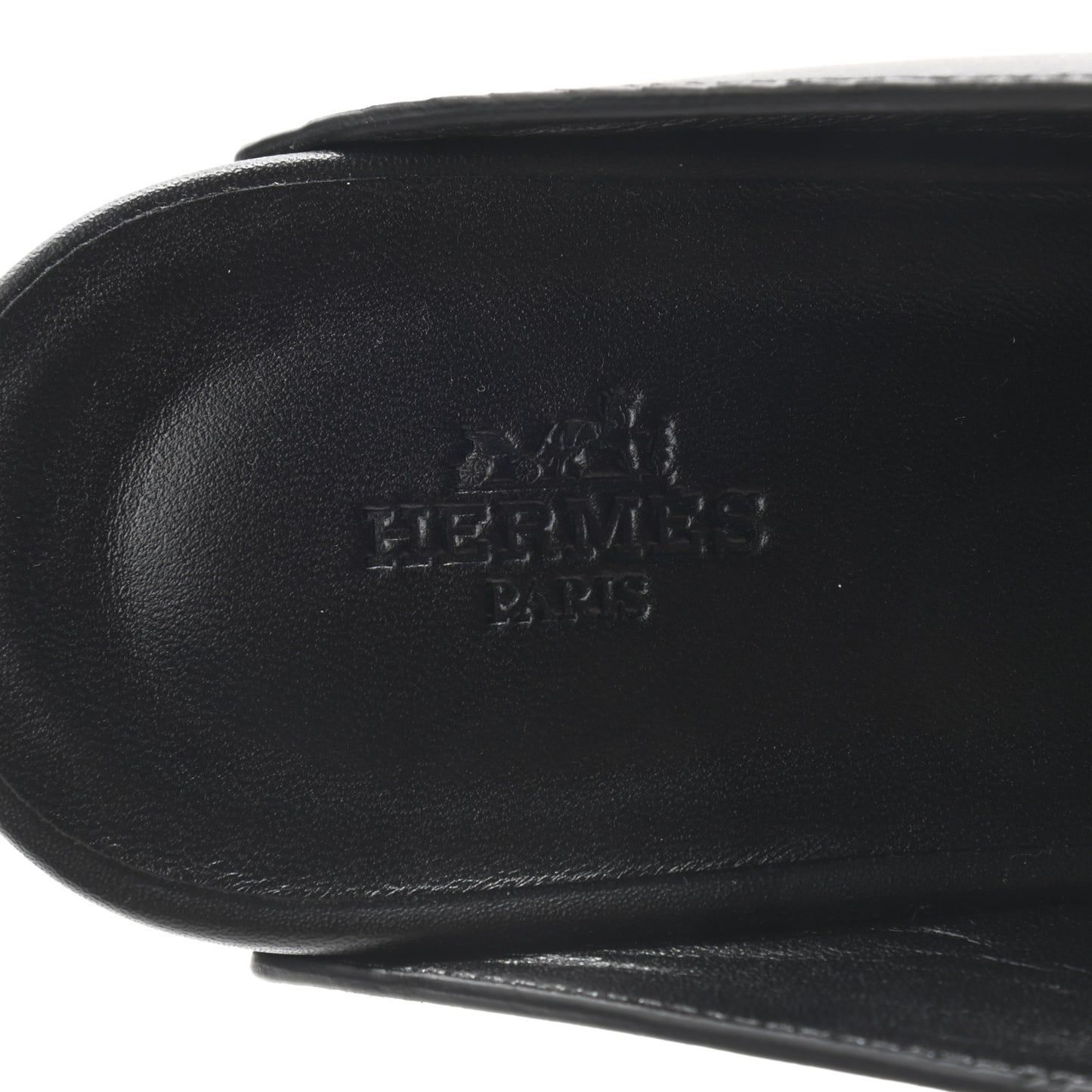 Calfskin Calya Mules 38 Black
