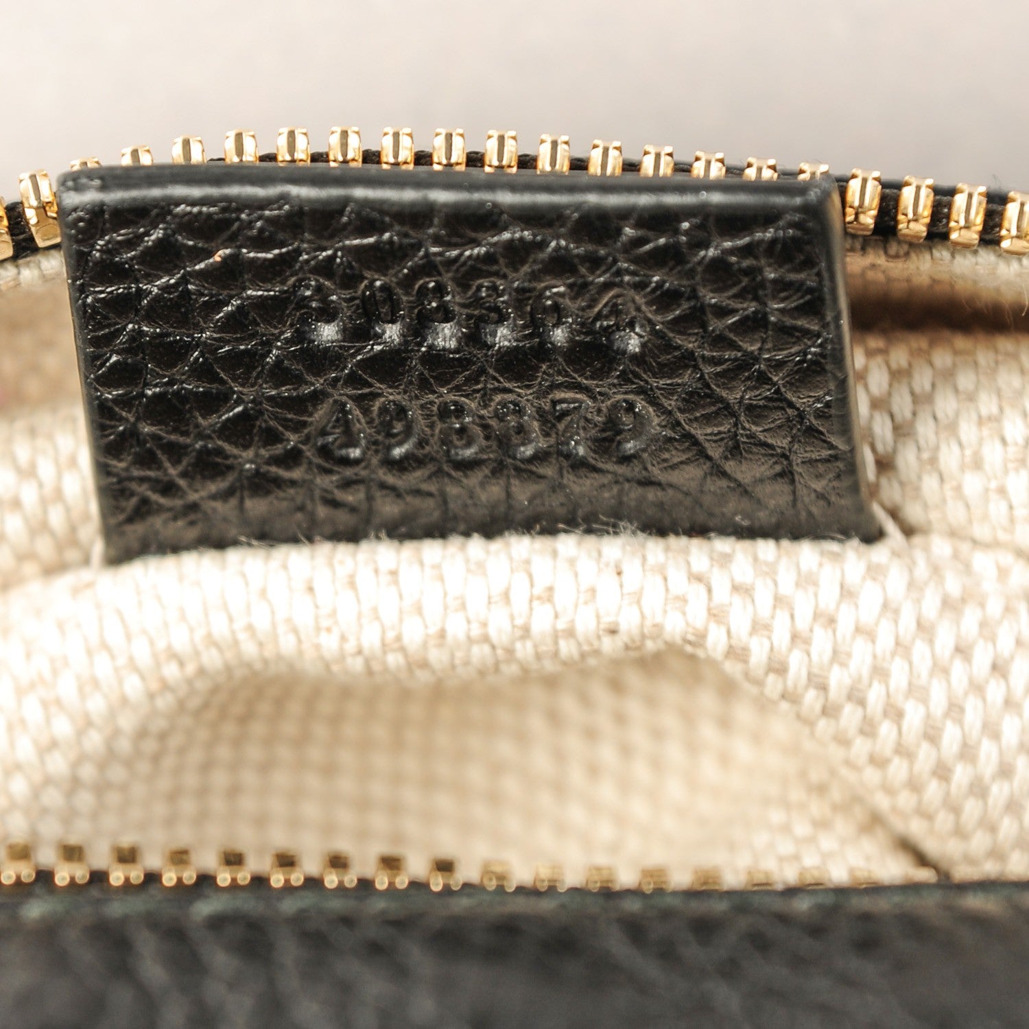 Gucci Pebbled Calfskin Small Soho Disco Bag Black 7 of 7