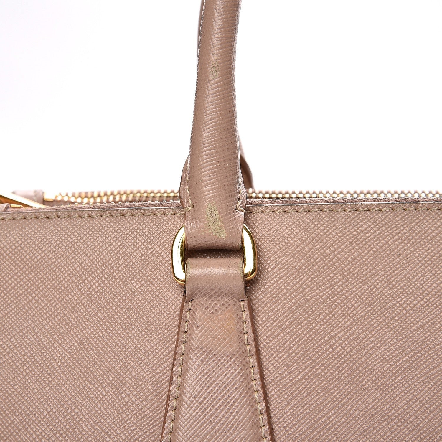 Prada Saffiano Small Galleria Double Zip Tote Cammeo 20 of 25