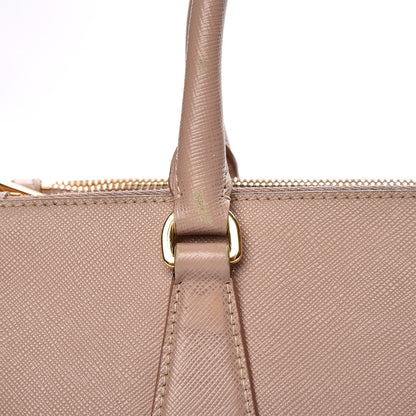 Prada Saffiano Small Galleria Double Zip Tote Cammeo 20 of 25