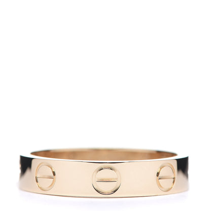 Cartier 18K Yellow Gold 3.5mm LOVE Wedding Band Ring 48 4.5 1 of 4