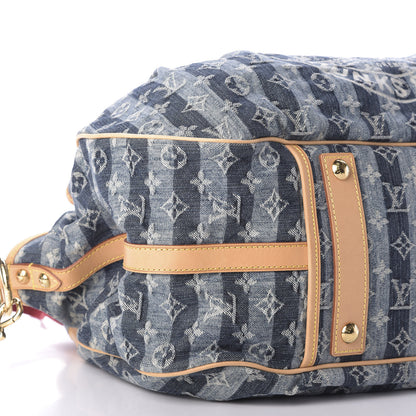 Louis Vuitton Denim Raye Cabas GM 7 of 10