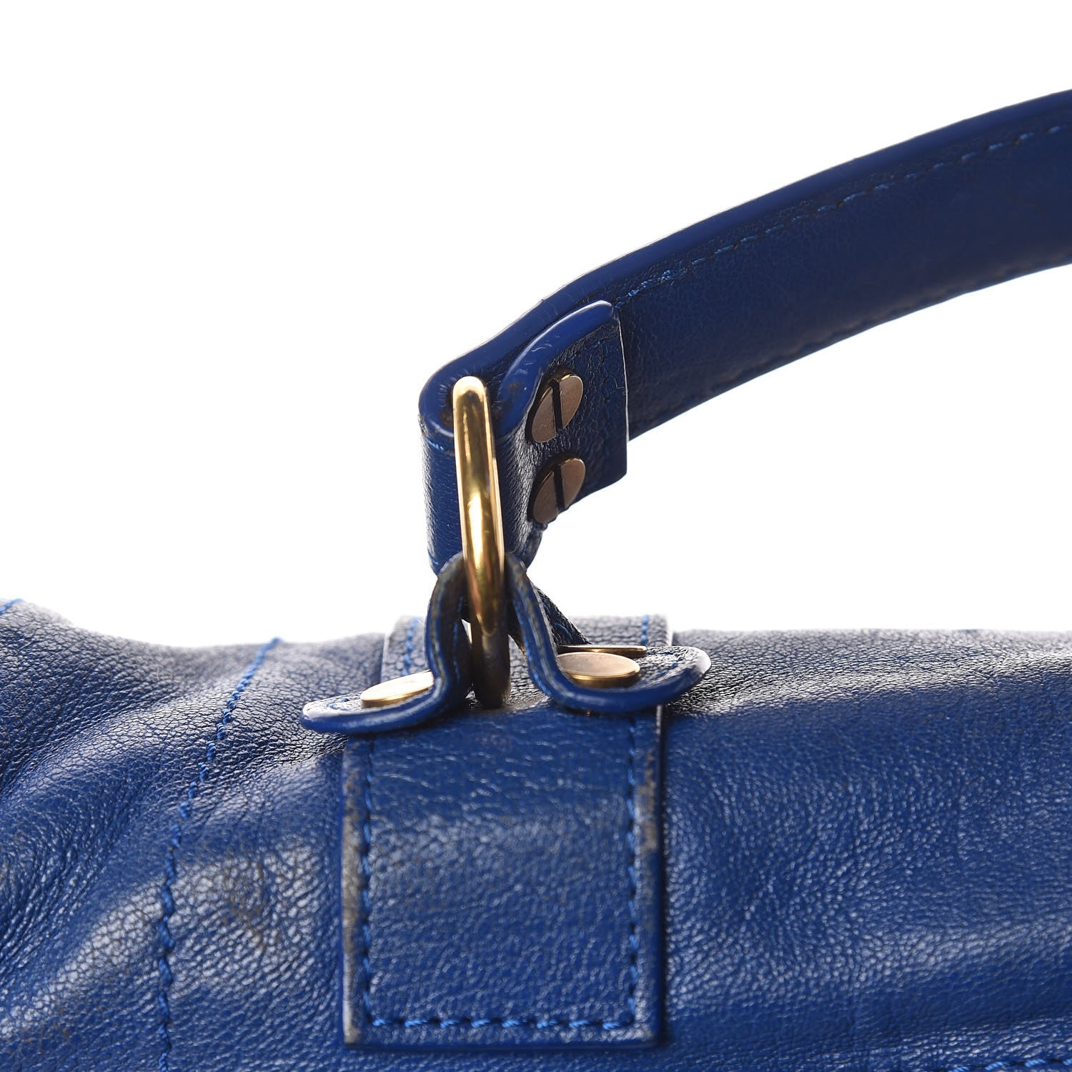 Proenza Schouler Lambskin Medium PS1 Satchel Royal Blue 39 of 45