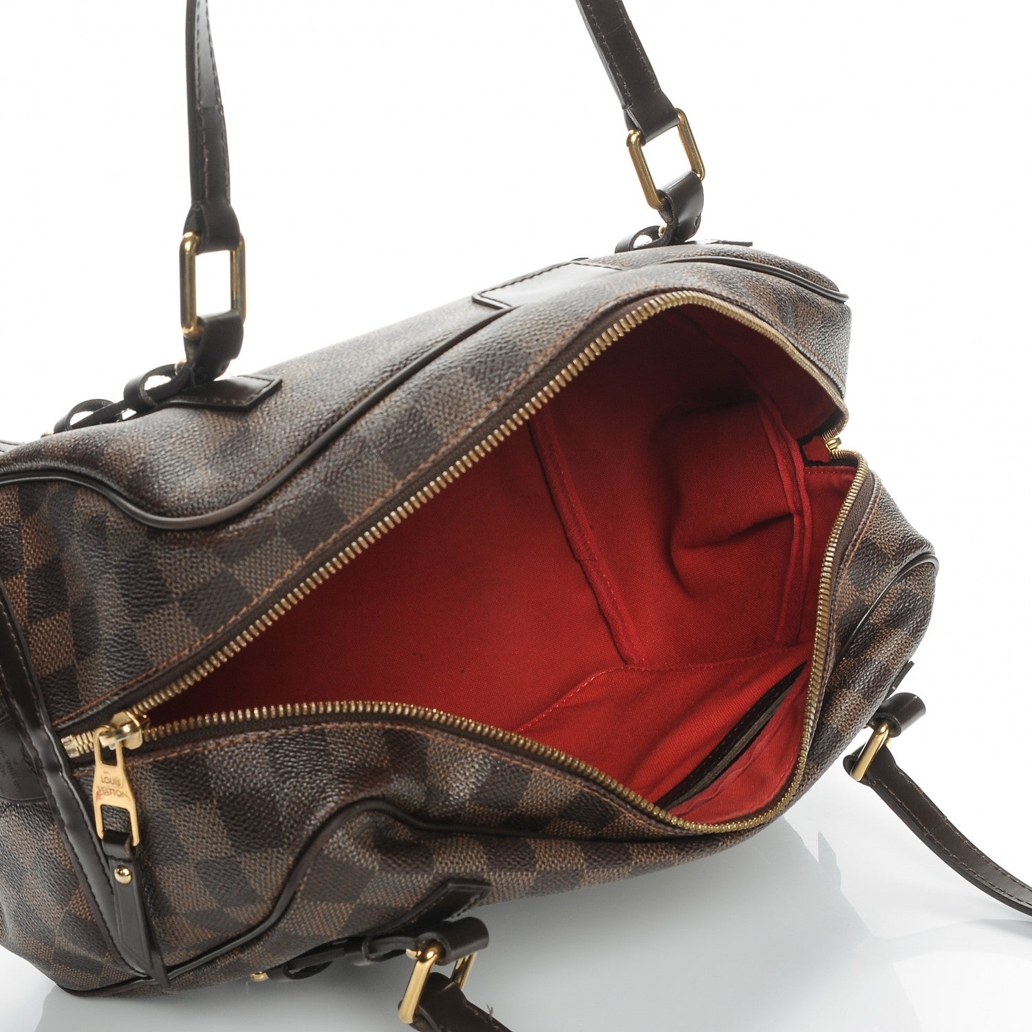 Louis Vuitton Damier Ebene Rivington GM 6 of 6