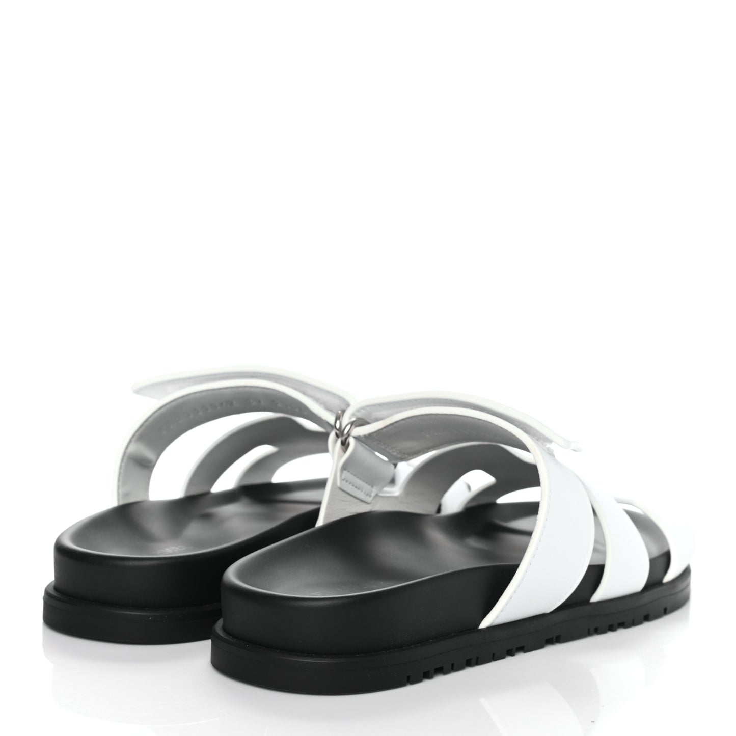 Calfskin Womens Chypre Sandals 37 White