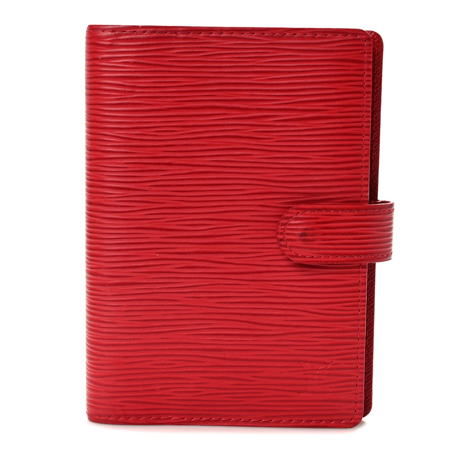 Epi Small Ring Agenda Cover Castillan Red