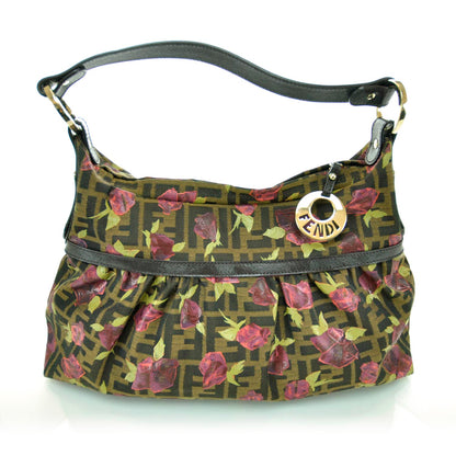 Fendi Zucca Rose Chef Hobo 1 of 11