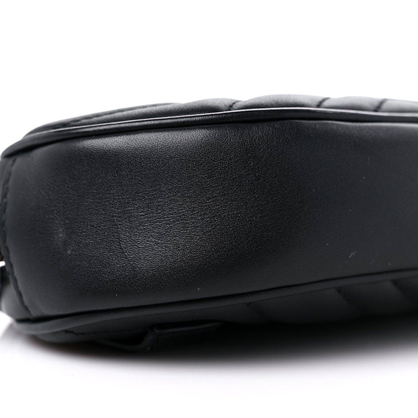 Calfskin Matelasse GG Marmont Belt Bag 85 34 Black
